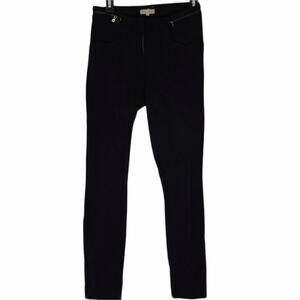 Rebecca Taylor Zip Waist Twill Ankle Pants sz 0